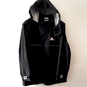 Off-White Equipment Black Technical Shell Jacket Windbreaker Water Repellent‌